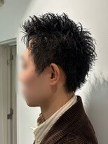 ゴールドシブヤ(GOALD SHIBUYA)&nbsp;【リアルお客様スタイル】黒髪スパイキーショート