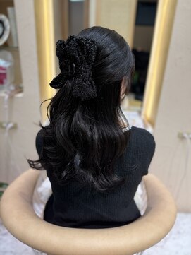 プアメリア 名古屋(Puamelia) 艶髪/オリーブダークグレージュ/髪質改善/透明感カラー