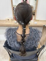 エンタリティリット(entality lit)&nbsp;ロングさんにオススメタイトヘアアレンジ