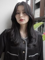 ヌヌ 渋谷 原宿 明治神宮前(nunu)&nbsp;レイヤーカットウルフカットボブグレージュオリーブべージュ