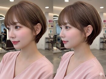 リーフ 袋井店(LeaF)の写真/【静岡/袋井】髪と頭皮を傷めにくい厳選オーガニックカラー使用◇炭酸泉使用のヘッドスパが大人気♪