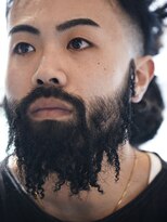 メリケンバーバーショップ コウベ(MERICAN BARBERSHOP KOBE)&nbsp;ヒゲ特殊パーマ