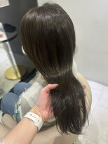 ケーツー心斎橋 クイーンズガーデン バイ ケーツー(K two QUEEN'S GARDEN by K two) 透明感グレージュ/艶髪/髪質改善/ストレート