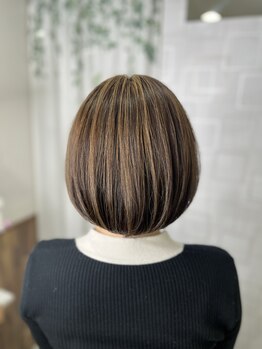 リトル(Re:tle)の写真/【豊中駅前徒歩1分】理美容併設◎白髪染めらしくない仕上がり◎エイジレスで自分らしいお洒落スタイルに☆ 