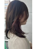 ジョワイユヘアーデザイン(Joyeux)&nbsp;joyeuxインナーカラー／レイヤーカット【盛本彩乃】