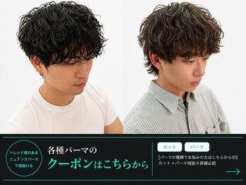 シーフ 千葉(Cyf)の写真/扱い易い×お洒落を合わせたパーマでどの角度もカッコいい[千葉/メンズ/MEN’S/メンズパーマ/韓国/学割U24]