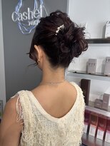 カシェル トウキョウ(Cashel Tokyo)&nbsp;高めお団子　アップスタイル