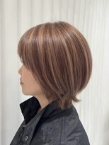 ユウヘアー 師勝店(U Hair)&nbsp;ピンクベージュハイライト