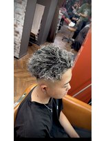 クラウン(CROWN)&nbsp;ホワイトメッシュ×ギャングスパイラル