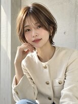 ノア 三宮店(NOA)&nbsp;【NOA】韓国風小顔ハッシュカット×襟足長めくびれショート