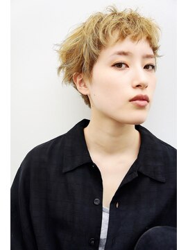 ドロップ(drop) ブロンドベリーショート！【表参道/青山　drop】