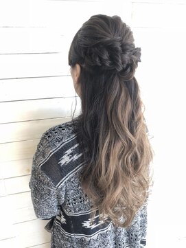 ラック 辻堂(LUCK) グラデがイキル！ヘアアレンジ