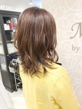 ミッシェル アフロート(michelle afloat) 20代30代40代50代ラウンドCカーブカット×トップ柔らか動き