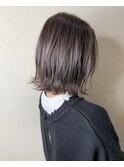 ラベンダーアッシュ×外ハネボブ[Blanche川崎]