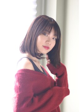 ドリフ(drif) 【drif】ミディアムボブ/酸性トリートメント/白髪ぼかし/南森町