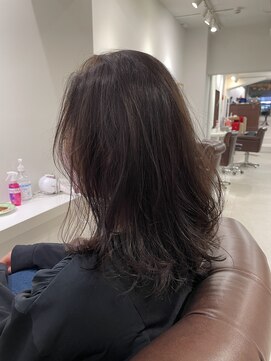 インビテーション 名古屋(invitation) ミディアム×オータムベージュ