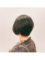 1's セットした前下がりボブっ