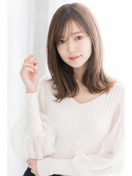 フレームプラス 御堂筋難波店(FRAME +) 【FRAME 御堂筋難波】外ハネミディ