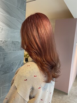 ジル アンク(Jill ankh) 《Jill ankh姫路駅前》ブリーチありピンクベージュ