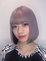 ペールピンクボブ