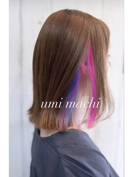 ウミマチ(umi machi) umi machi サマーマリンピアスカラー　2022/7/3