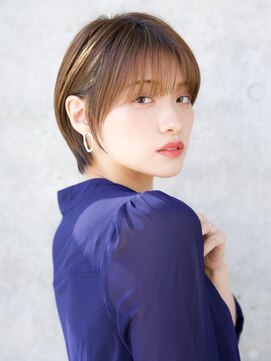 エインアンリー 表参道(AIN.ANLY.) 前髪ありショートボブ20代30代40代【AIN.表参道】川原大地
