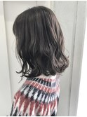 透明感ハイライト&ミントベージュカラー♪