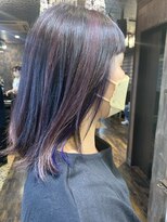 ヘアー クリエイト カルバリ(HAIR CREATE Calbari)&nbsp;ポイントバイオレットカラー