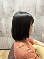 リプレイバイエクラート(REPLAY by ECLART)&nbsp;髪質改善で艶々な黒髪ボブ