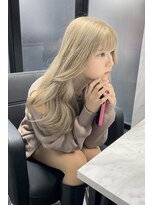 リア 大阪梅田(Ria)&nbsp;ブリーチカラー×ミルクティーベージュ