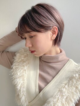 ラフ 銀座(luff) 【Luff銀座 轟】ハイトーンナチュラルショートボブ