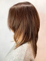 リコラックスビー(LICO LUXBE)&nbsp;グレージュロングウルフ