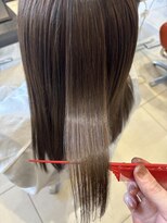 ルクールヘアアンドビューティー 燕三条店&nbsp;グレージュアッシュ×酵素トリートメント グレージュカラー◎