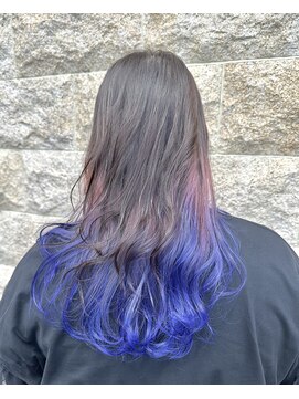 ディーボーイ 健軍店(D-BOY) インナーカラー/ブルー/イルミナカラー