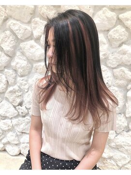 モアナバイヘッドライト 浦添店(Moana by HEADLIGHT) Moana【浦添】#インナーカラー#髪質改善#ピンクカラー