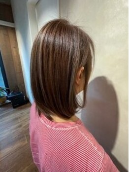 エンドロール(end roll)の写真/いつまでもオシャレを楽しみたいあなたに…＊好みのカラー+髪質改善で艶のある美髪に♪