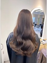 ジーナ 船橋(Zina)&nbsp;髪質改善＊ロングレイヤーグレーベージュ＊美髪【Zina船橋】