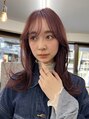 ガーデン 渋谷(GARDEN) レイヤー外はねスタイル/肌を明るく見せてくれるピンクカラー