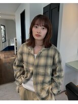 トレス(TRESS)&nbsp;外ハネボブ　レイヤーミディアム　くびれボブ