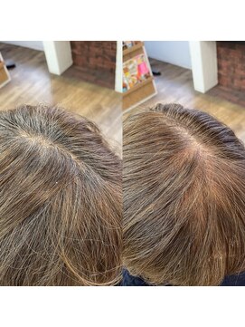 アメリ(Ameri) -Ameri-藤川☆白髪活かし【浜町/ショート/ボブ/髪質改善】