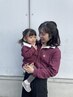 【親子でカット】キッズカット(幼稚園まで)+上質カット+スパorトリートメント