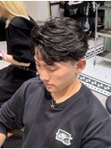 フェザーパーマ フェザーショート メンズショート 新宿