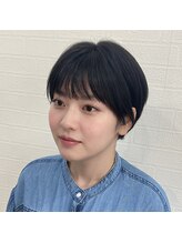 カッシーニ 琴似店(CASSINI) ふんわり丸み黒髪ショート