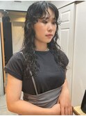 ロングパーマ