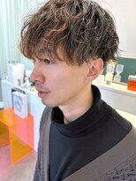 エダメ(EDAME)&nbsp;メンズニュアンスパーマ/マッシュショート