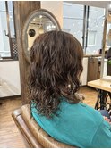 パーマかかりにくい方必見！ミディアムパーマ