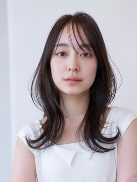 エースハバナ 渋谷(1 HAVANA) ザクザクレイヤー/20代30代大人かわいい/シースルーバング