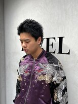 レベル 葛西店(LEVEL) オールバックショート MEN'S HAIR ベリーショート 葛西LEVEL