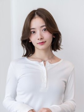 ドリップ バイ ハバナ 原宿(driP. by HAVANA) 大人可愛いレイヤーボブ/2wayバング/髪質改善アッシュベージュ