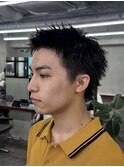 メンズスパイキーショートメンズパーマ
